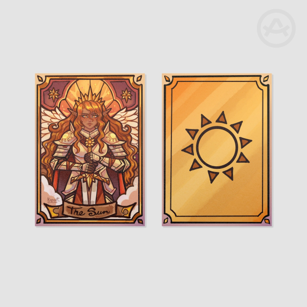 Queen angel knight of the sun Pearl Paper Photocards 2.52"*3.50" (64mm*89mm)