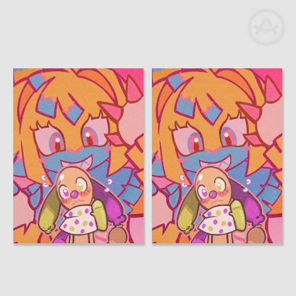 Dandy World - Yatta and Looey print