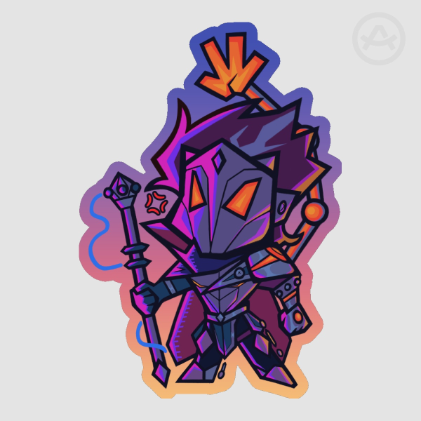 Viktor the Machine Herald Chibi Sticker - League of Legends