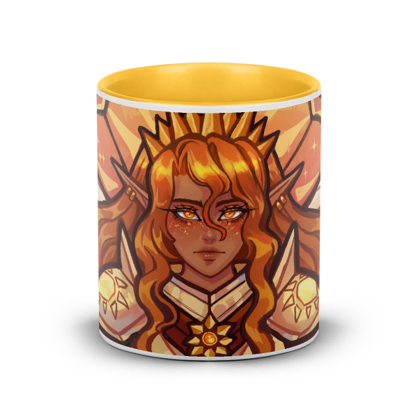 Queen angel knight of the sun Mug