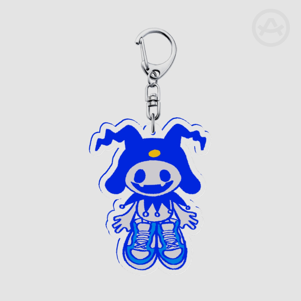 Jack Frost Clear Acrylic Keychains