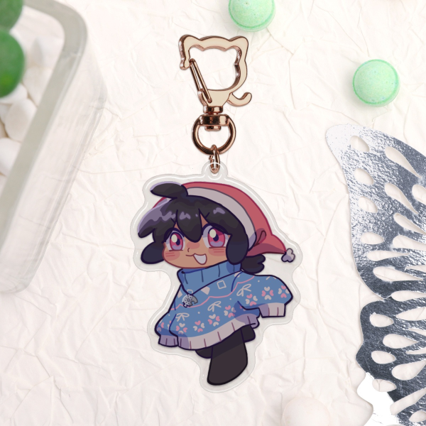 Sweater Weather -  Myanii Epoxy Keychain