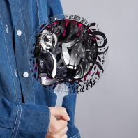 Micho Demon Transparent Hand Fan