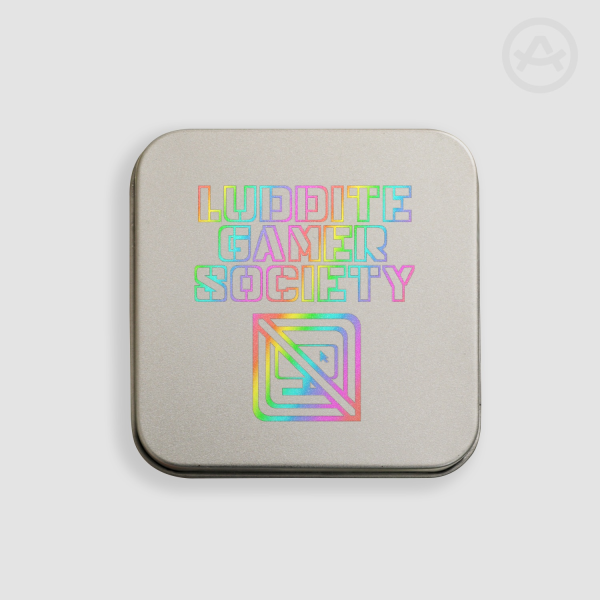 Luddite Gamer Society Storage Box