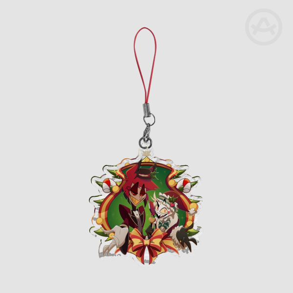 Alastor and Lucifer Christmas Ornament