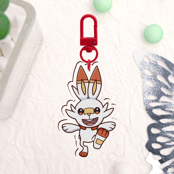 Scorbunny (Acrylic Keychains)