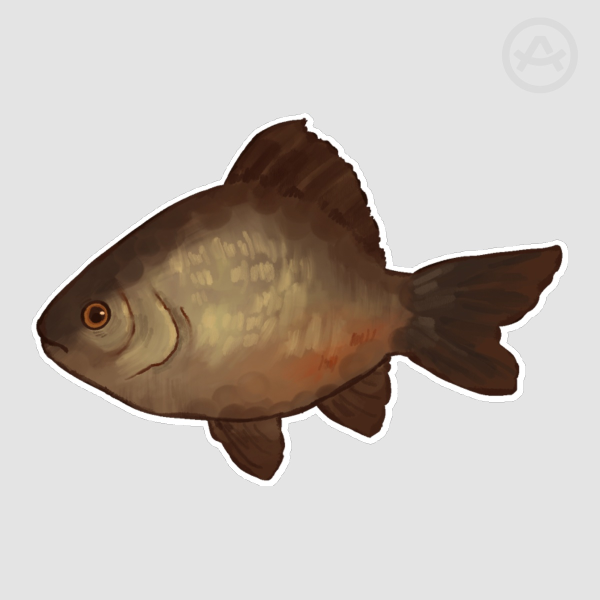 Fat Fish 1 (Sticker)