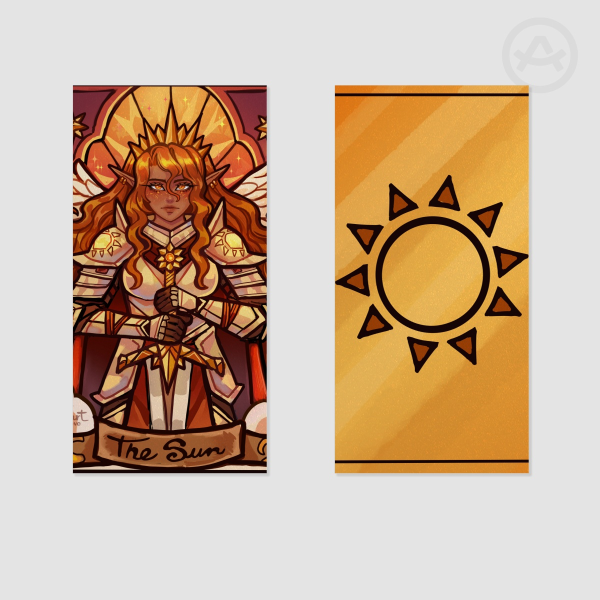 Queen angel knight of the sun Pearl Paper Photocards 2.76"*5.5" (70mm*140mm)