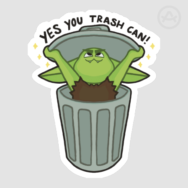 Trash Goblin Sticker
