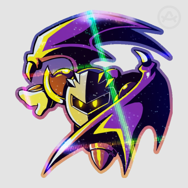 Meta Knight - Kirby (Sticker)