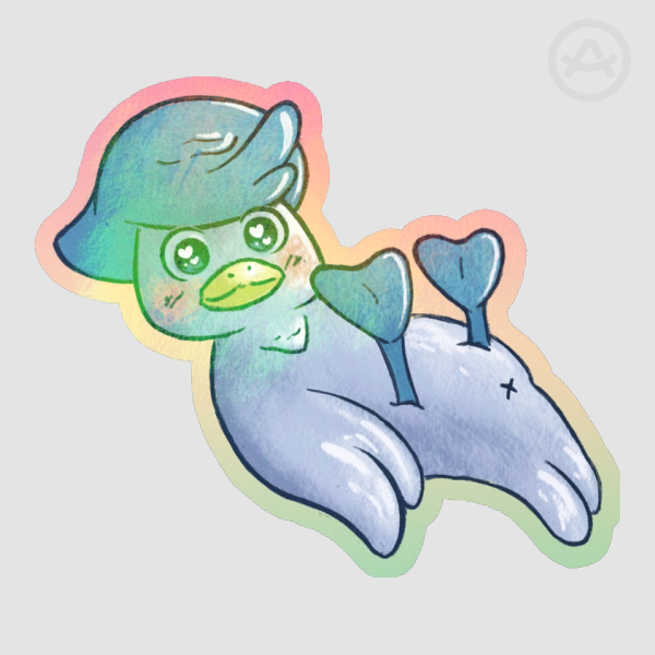 Quaxly Die Cut Sticker