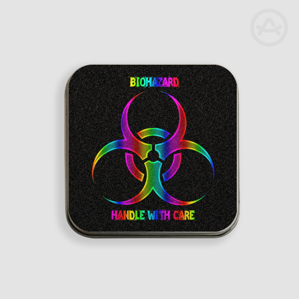Rainbow Biohazard Storage Box