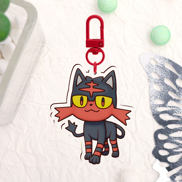 Litten (Acrylic Keychains)