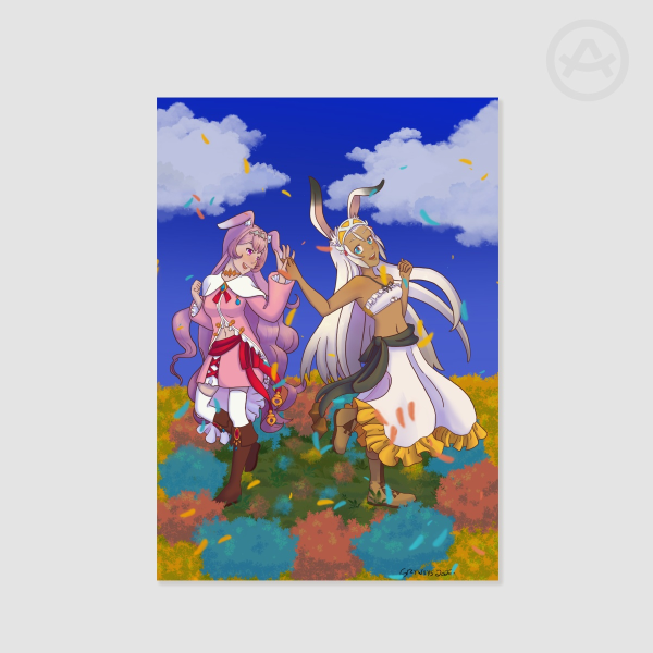 Dancing Among the Flowers