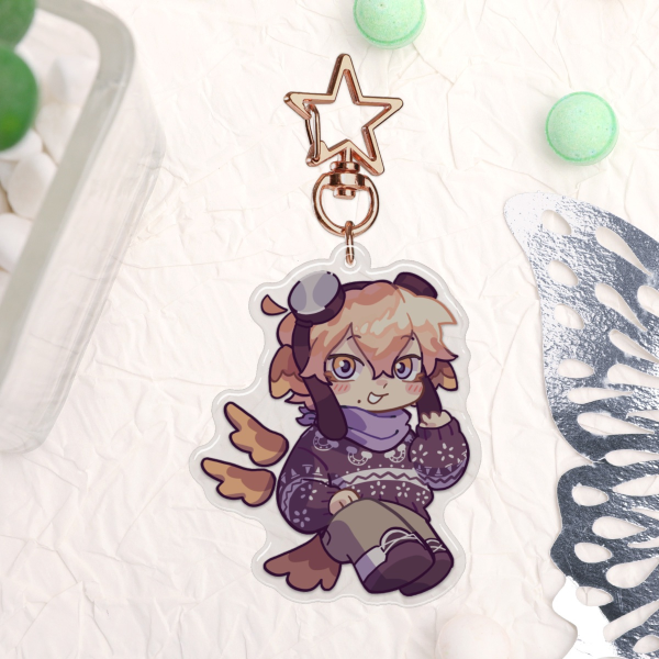 Sweater Weather -  Loh Epoxy Keychain