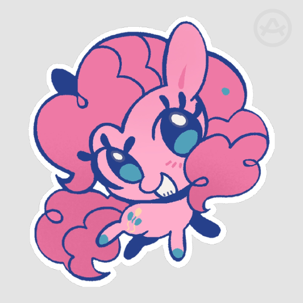[my little pony] Pinkie Pie sticker