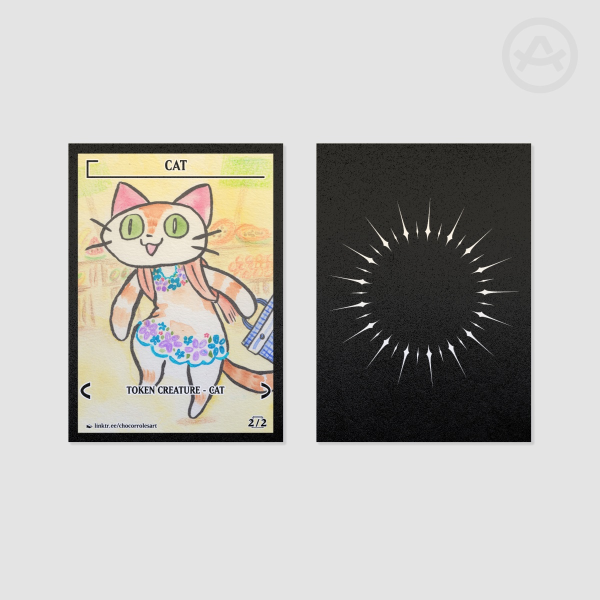 Huipil Sabucan Cat Magic The Gathering Cat Token (2 Power/Toughness)