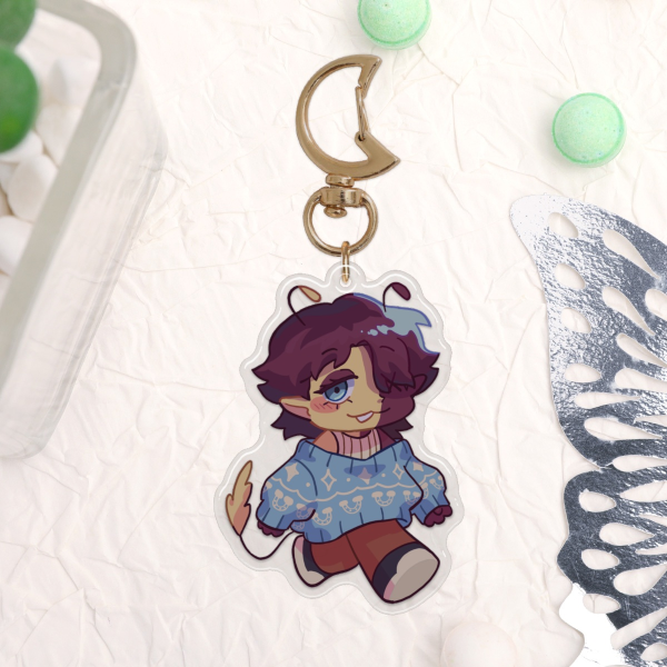 Sweater Weather - Taco Epoxy Keychain