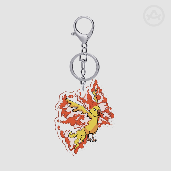 Cute Moltres |  Keychain