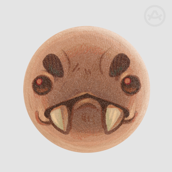 Saber Slime Plush Badge Slime Rancher