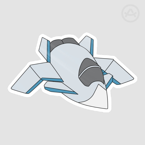Egg Wyvern Die Cut Stickers [Ace Combat]