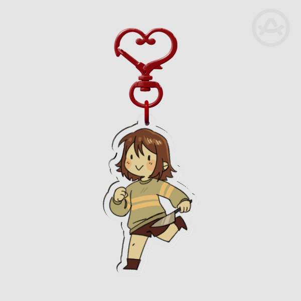 chara/frisk keychain