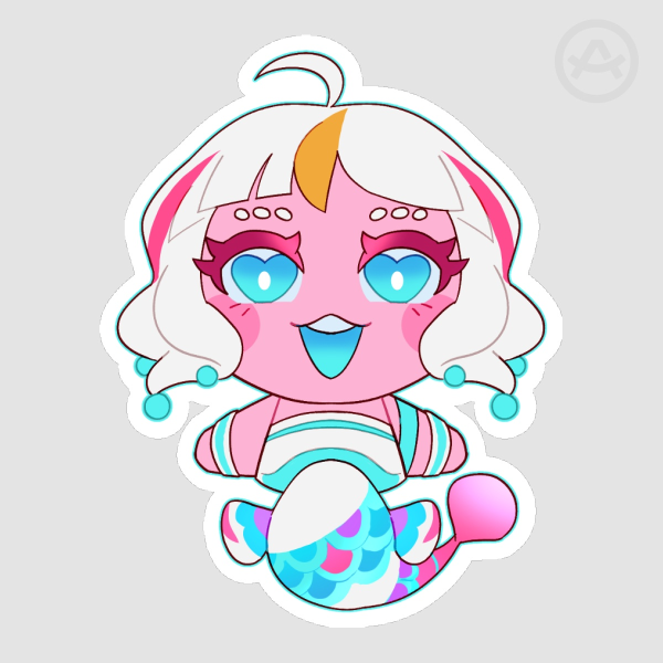 NSR - Sayu CHIBI Matte Sticker