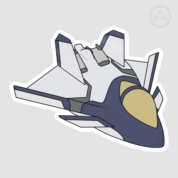 Egg Nosferatu Die Cut Stickers [Ace Combat]