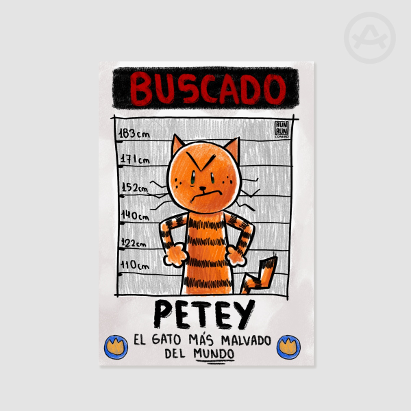 Petey buscado | Poster Printing