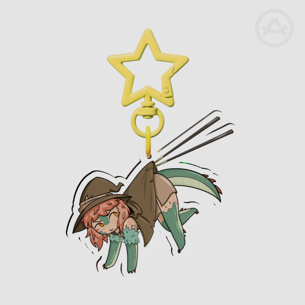 KyraBonk Chopsticks Acrylic Keychains