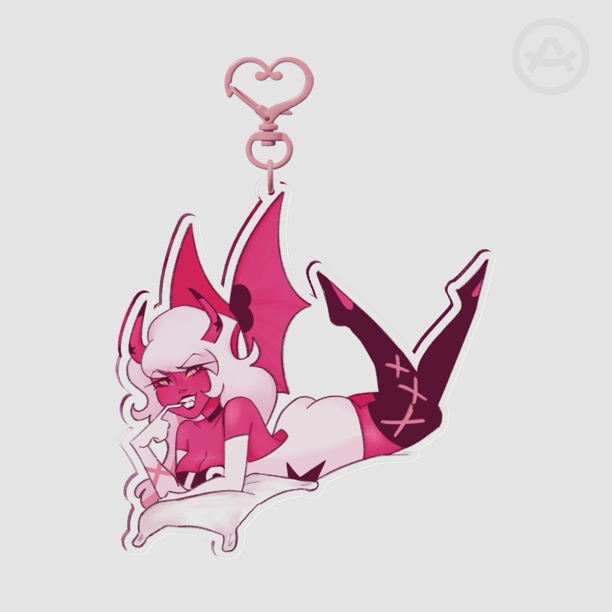 Verosika Mayday Pin-Up keychain