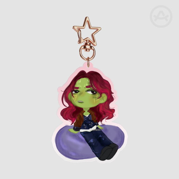 Gamora guardian of the galaxy keychain