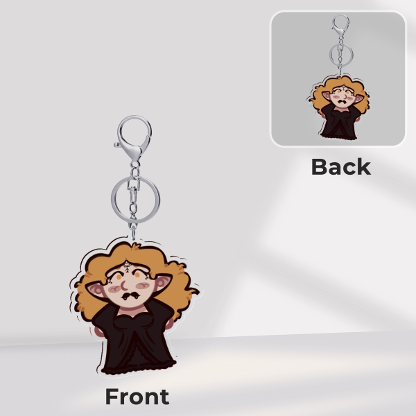 Bela Dimitrescu Keychain