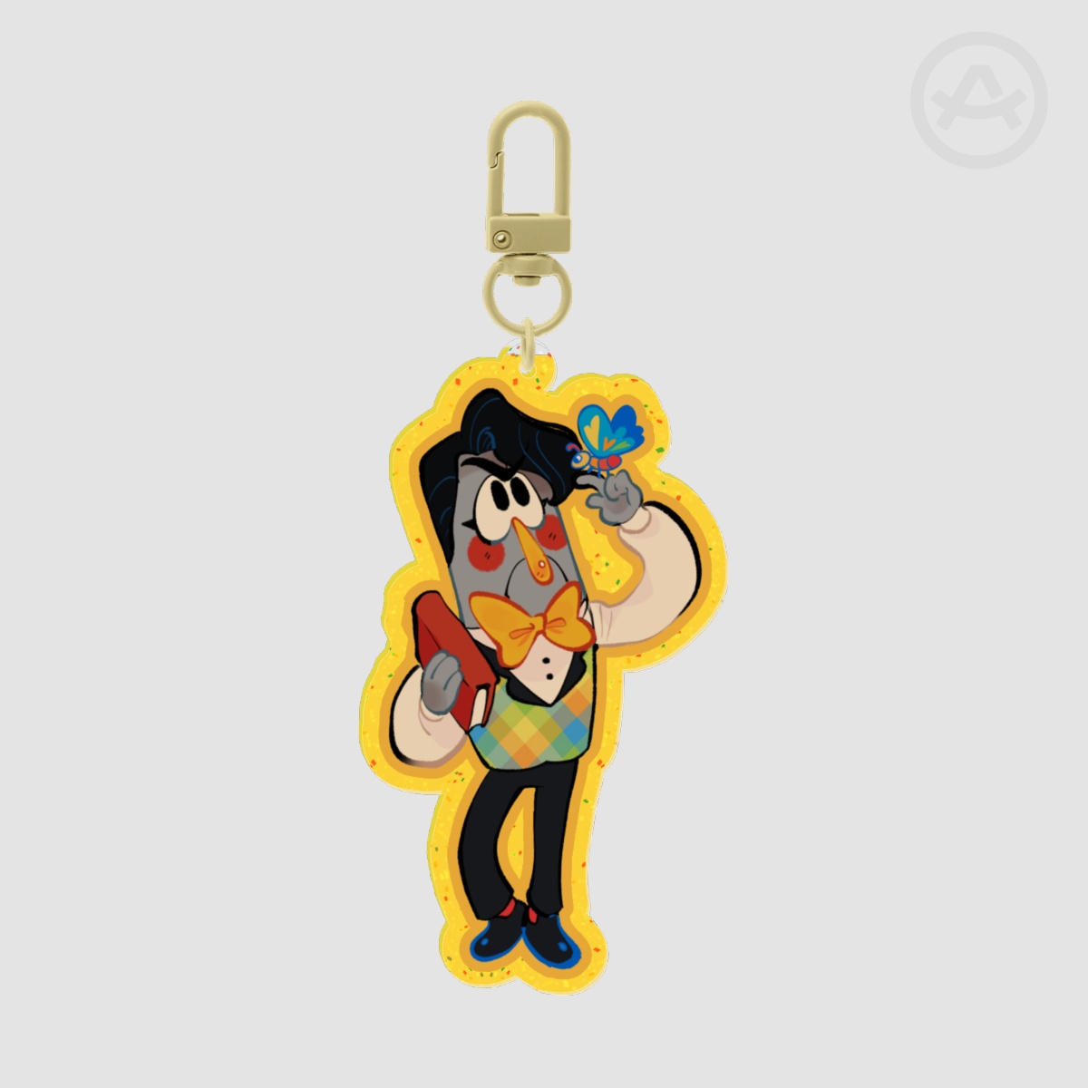 "I don’t think there’s anything wrong with being frank! Frank Frankly Keychain | Welcome home