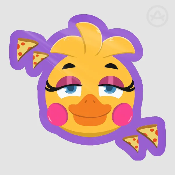 [PIZZA PARTY] Toy Chica (sticker)