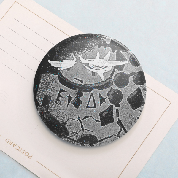 Mold Dough Cookie Button Pin