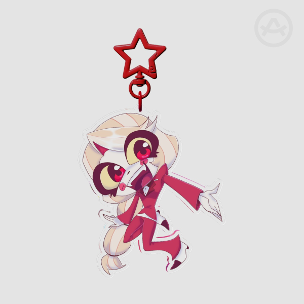 Charlie Morningstar Cute Keychain