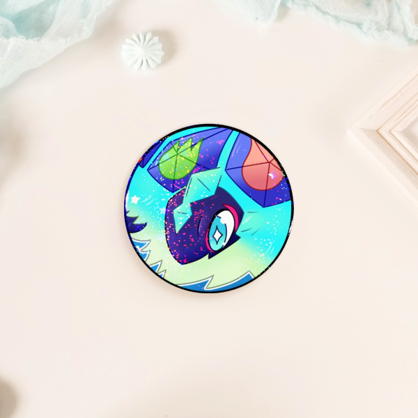 Terapagos (Terastal) Pinback Button