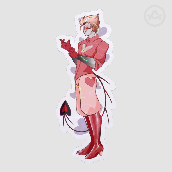 Lucifer Valentines Sticker