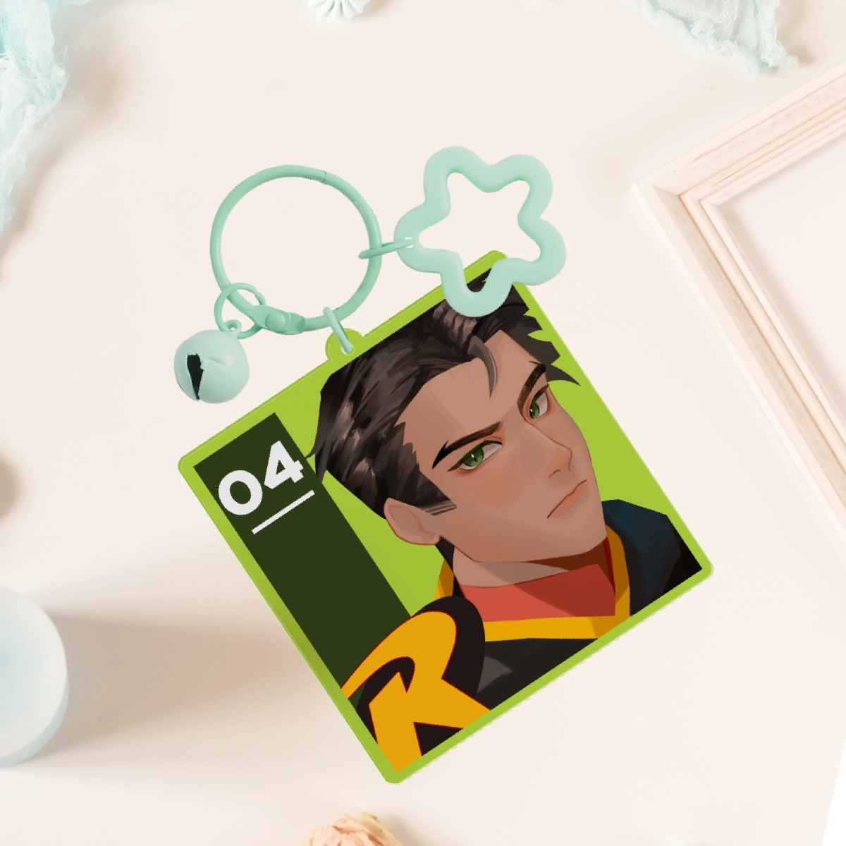 DC BATBOYS Robin Keychain