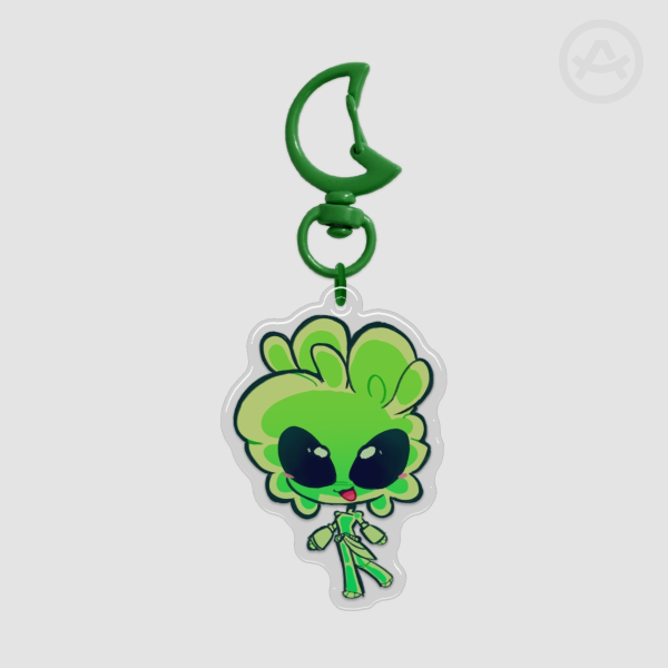 Alien Alastor keychain