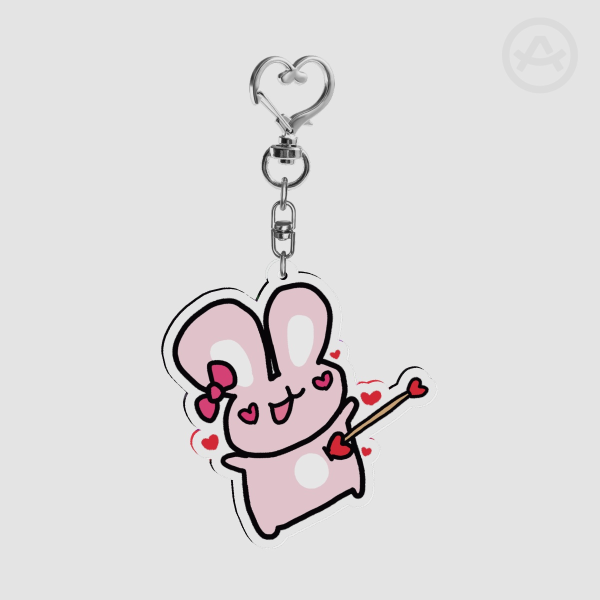 Hearttaken Bunni Keychain