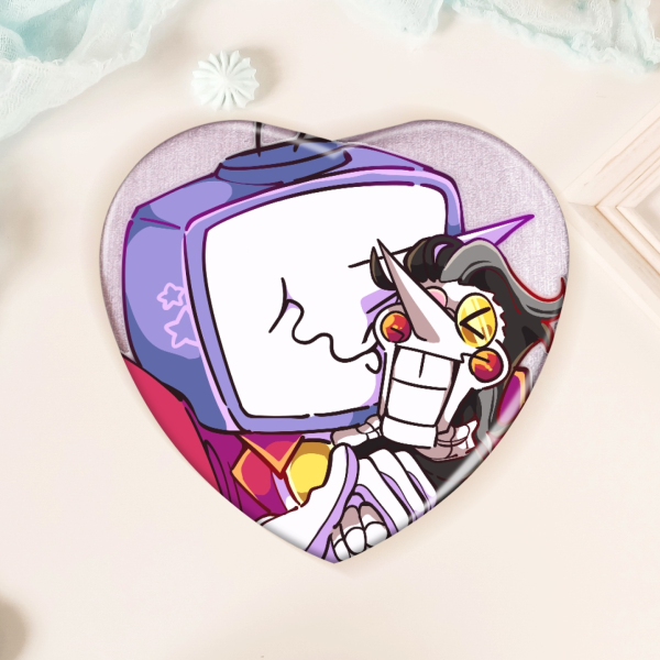 Kiss Your Mailman! Spamtenna Heart Pin