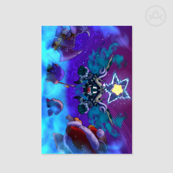 Magolor Soul - A4 Poster (Kirby)