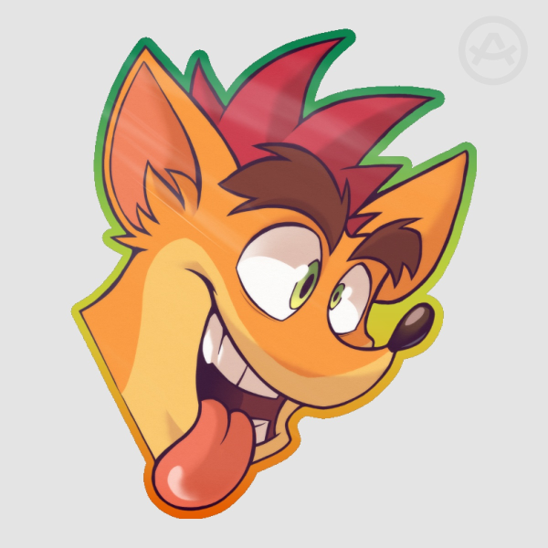 Crash Bandicoot (Sticker)