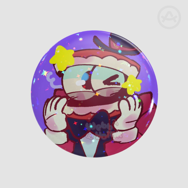Caine Round button