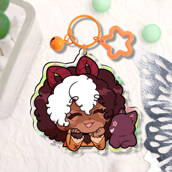 Genshin OC | Ramona Broken Glass Keychain