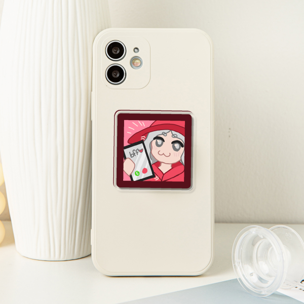 Friendship Witch Phone Holder - 1.96"(50mm), Clear