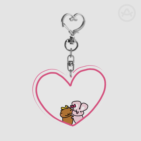 Heart Hugg Keychain