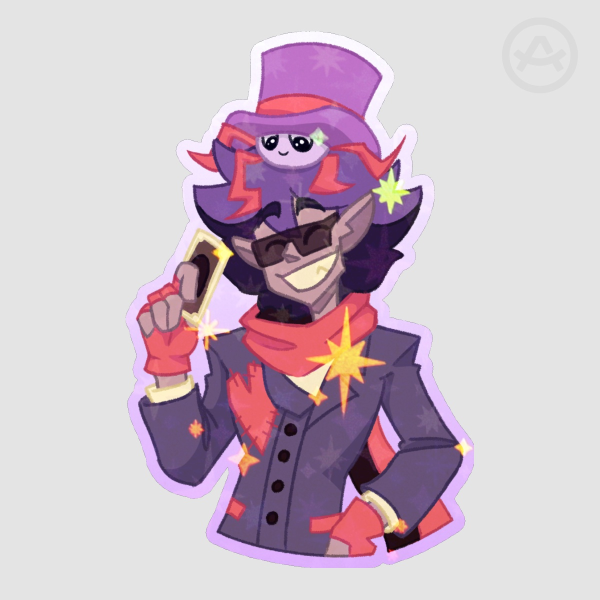 Epithet Erased Rick Shades Sticker